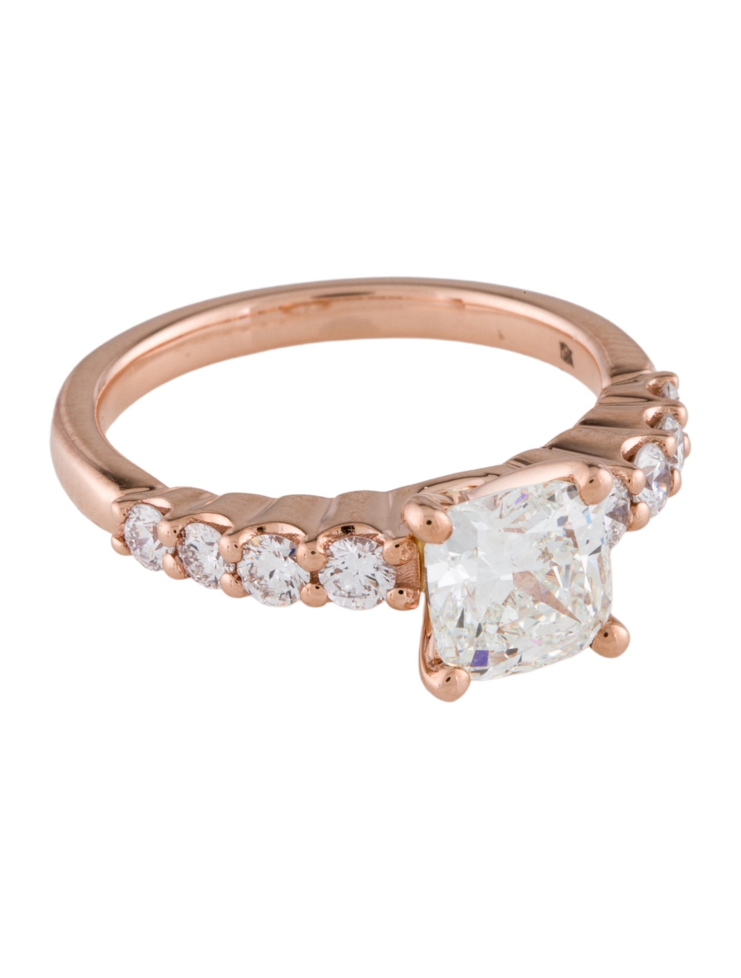 Badgley Mischka 1.57ct Lab-Grown Diamond Engagement Ring