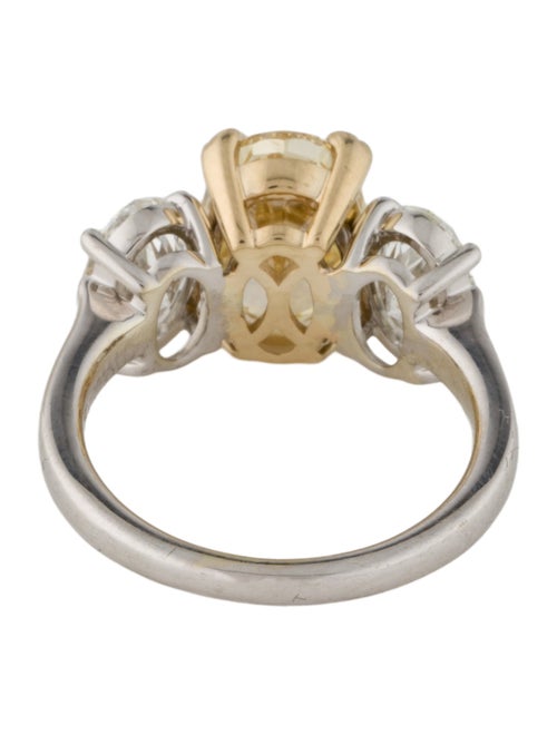 Badgley Mischka 14K 5.81ctw Lab-Grown Three Stone Ring