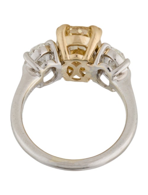 Badgley Mischka 14K 5.81ctw Lab-Grown Three Stone Ring