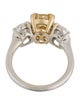 Badgley Mischka 14K 5.81ctw Lab-Grown Three Stone Ring