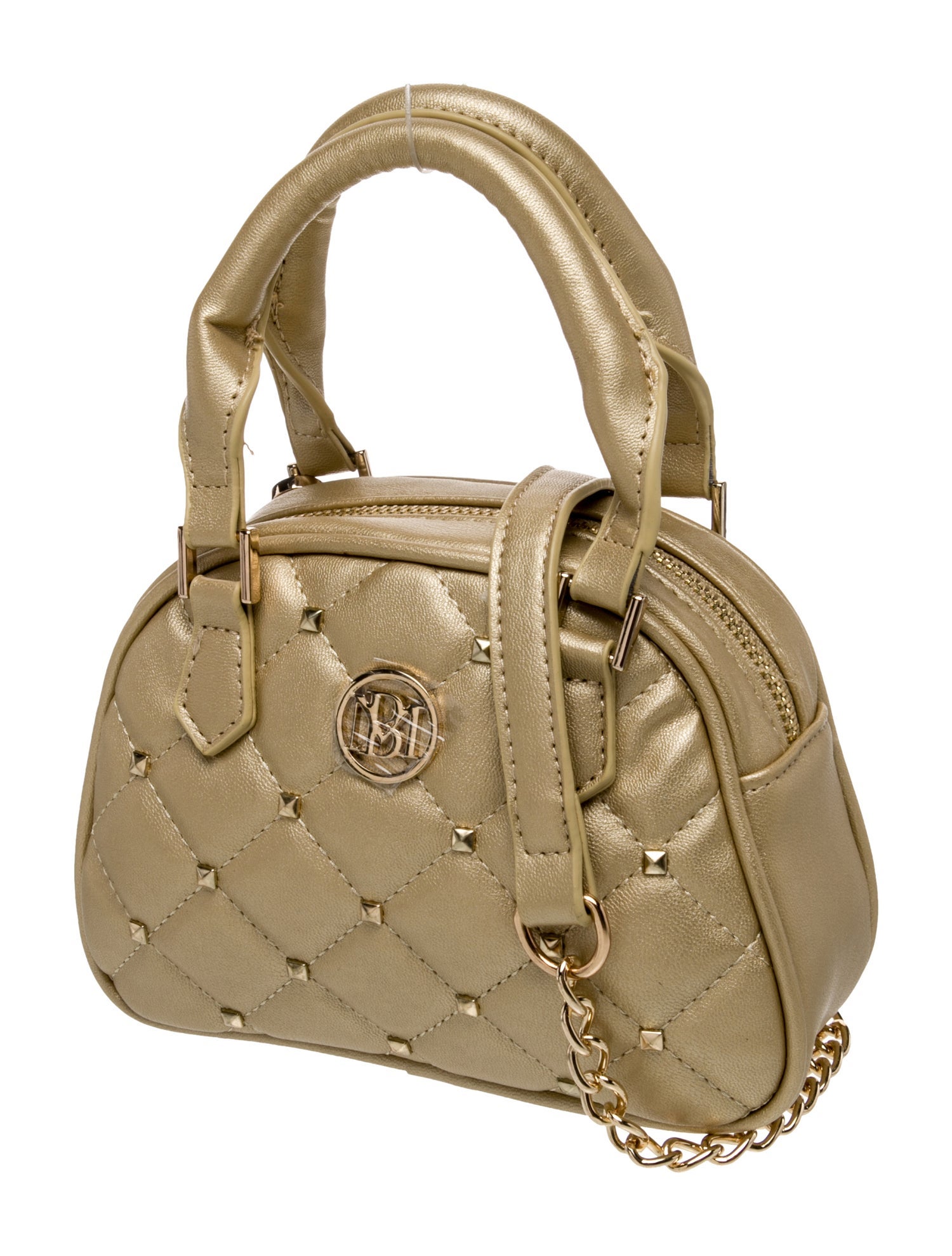 Badgley Mischka Leather Top Handle Bag w/ Tags