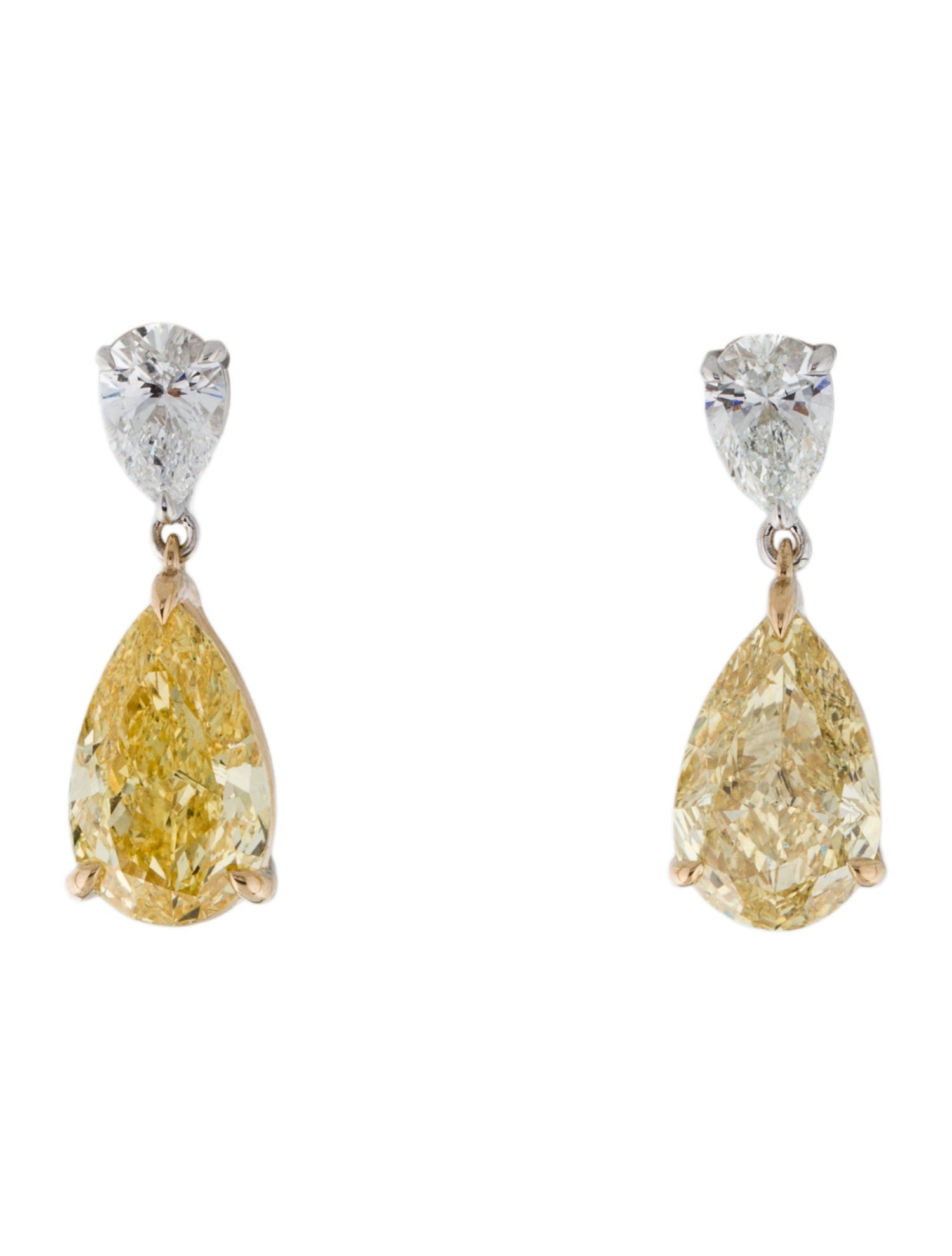 Badgley Mischka 14K 7.06ctw Lab-Grown Diamond Drop Earrings