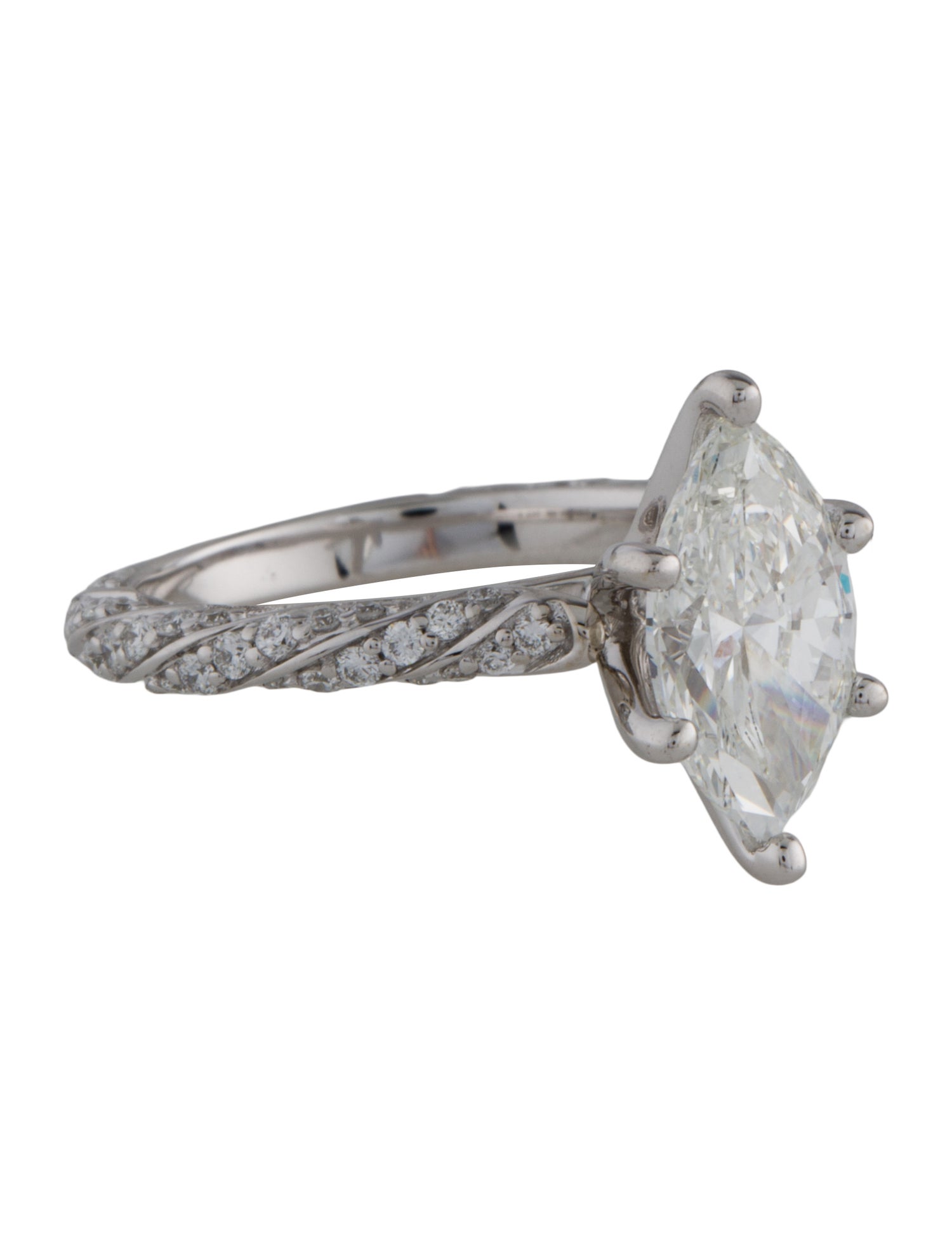 Badgley Mischka 2.00ct Lab-Grown Diamond Engagement Ring