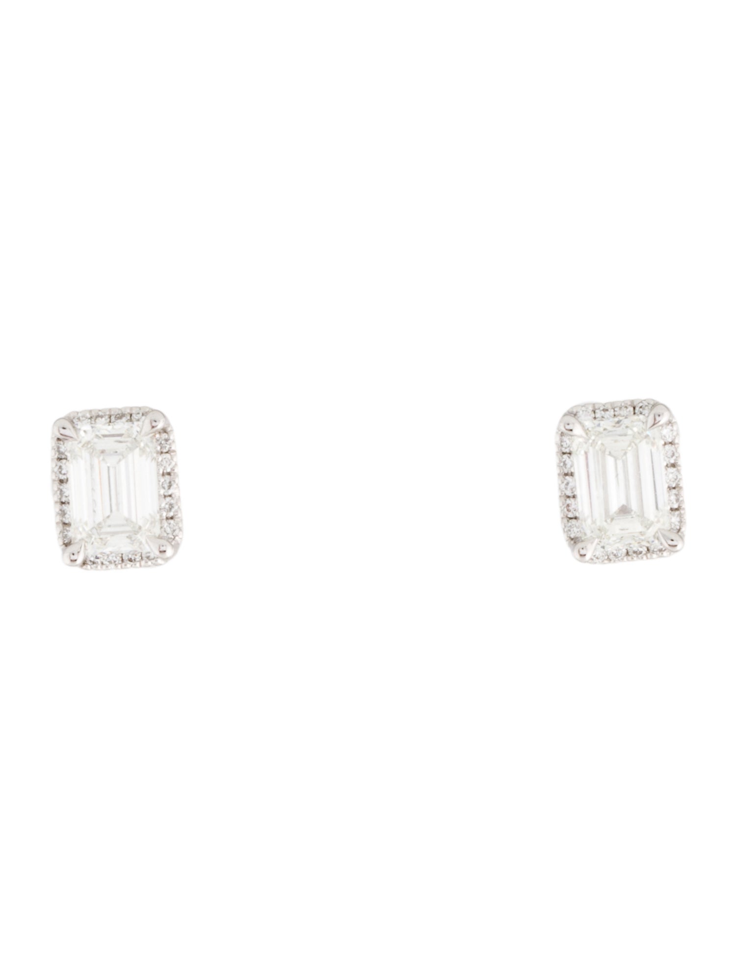 Badgley Mischka 18K 2.35ctw Lab-Grown Diamond Stud Earrings