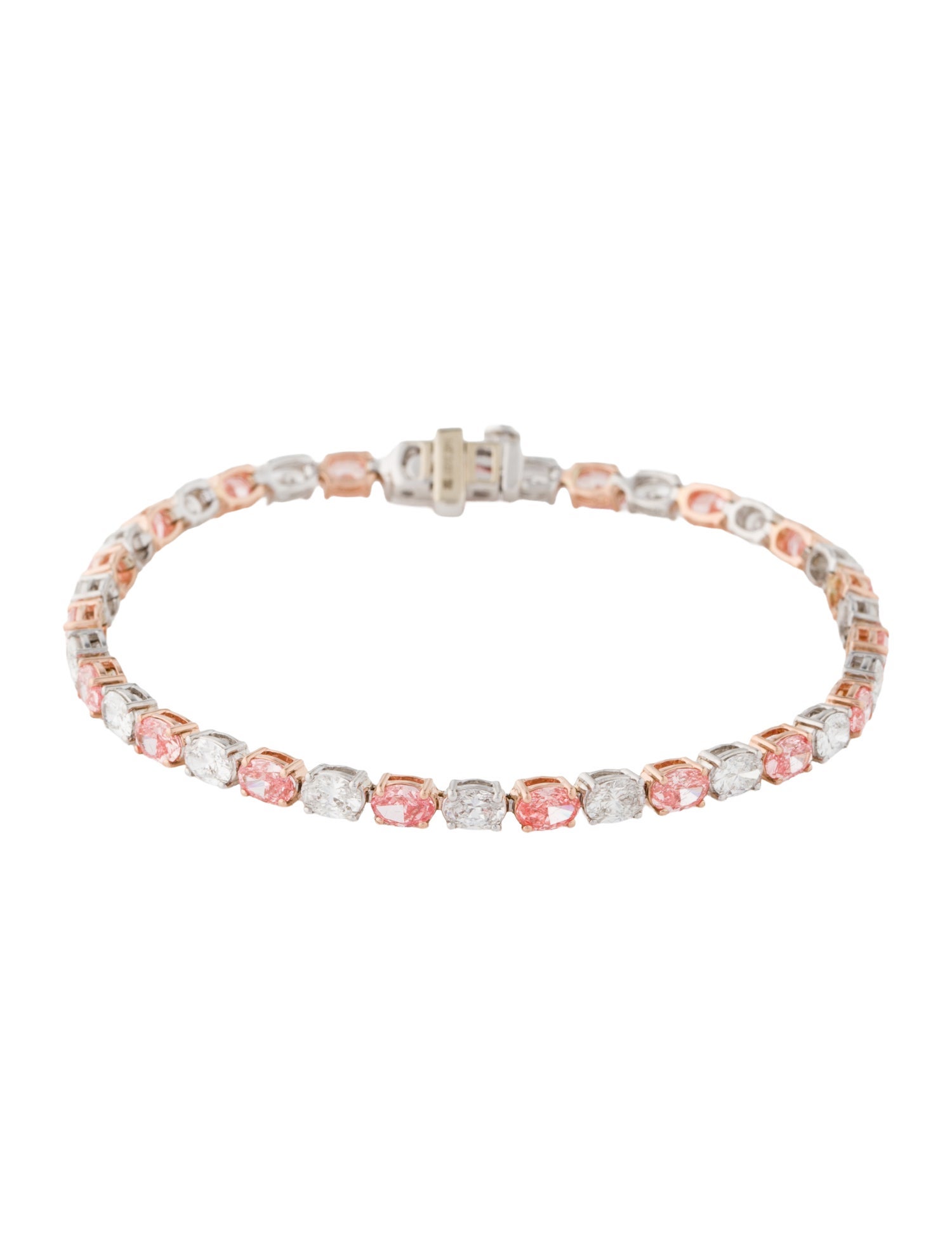 Badgley Mischka 14K 7.00ctw Lab-Grown Diamond Tennis Bracelet