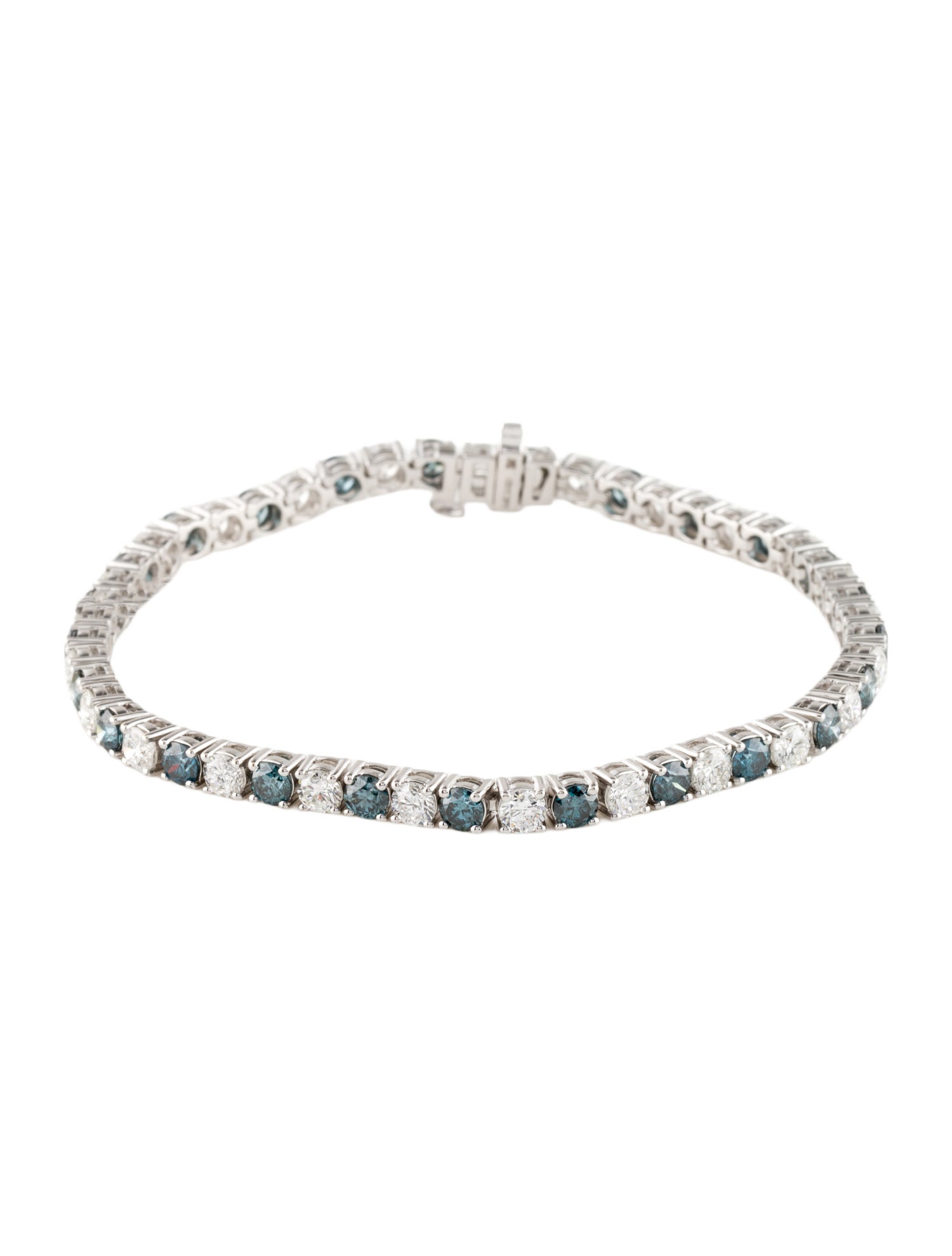 Badgley Mischka 14K 7.00ctw Lab-Grown Diamond Tennis Bracelet