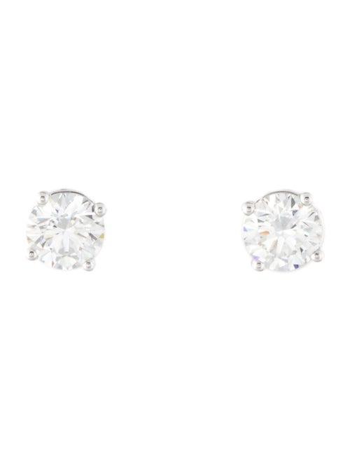Badgley Mischka 14K 4.01ctw Lab-Grown Diamond Stud Earrings