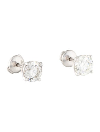 Badgley Mischka 14K 4.11ctw Lab-Grown Diamond Stud Earrings