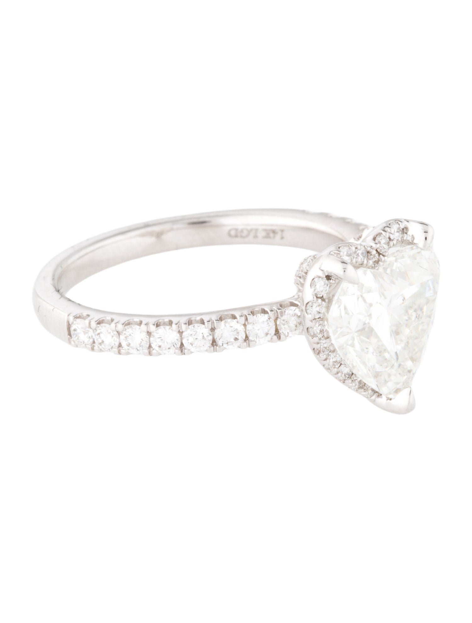 Badgley Mischka 2.67ct Lab-Grown Diamond Engagement Ring