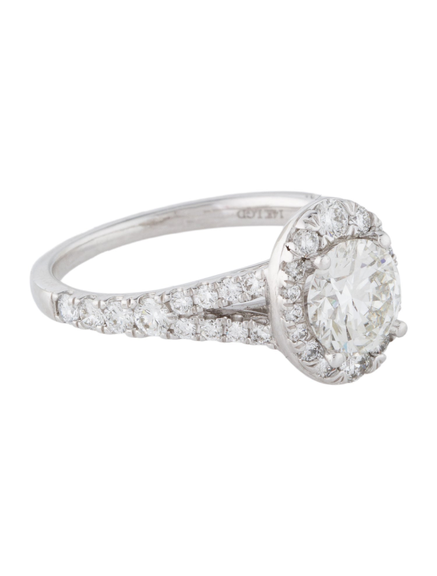 Badgley Mischka 1.24ct Lab-Grown Diamond Engagement Ring