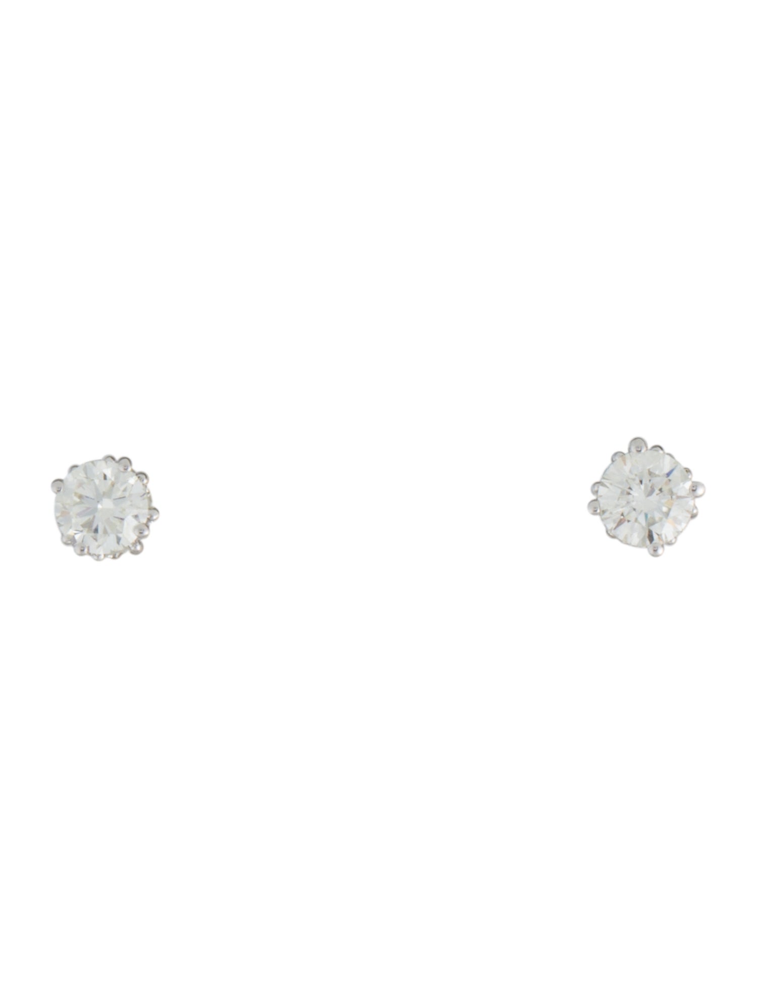 Badgley Mischka 14K 1.04ctw Lab-Grown Diamond Stud Earrings