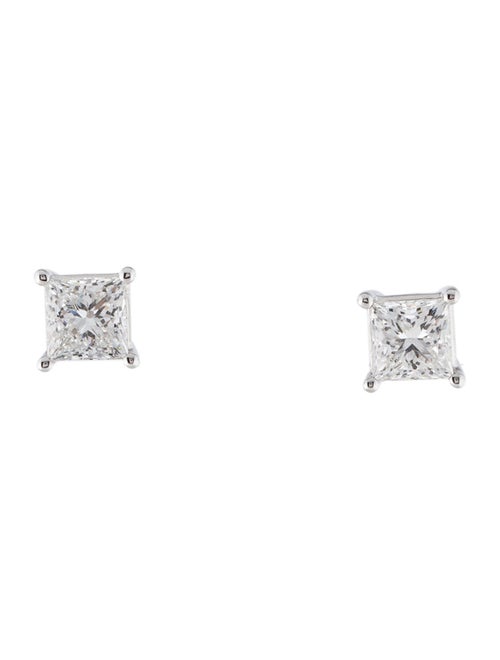 Badgley Mischka 14K 3.09ctw Lab-Grown Diamond Stud Earrings