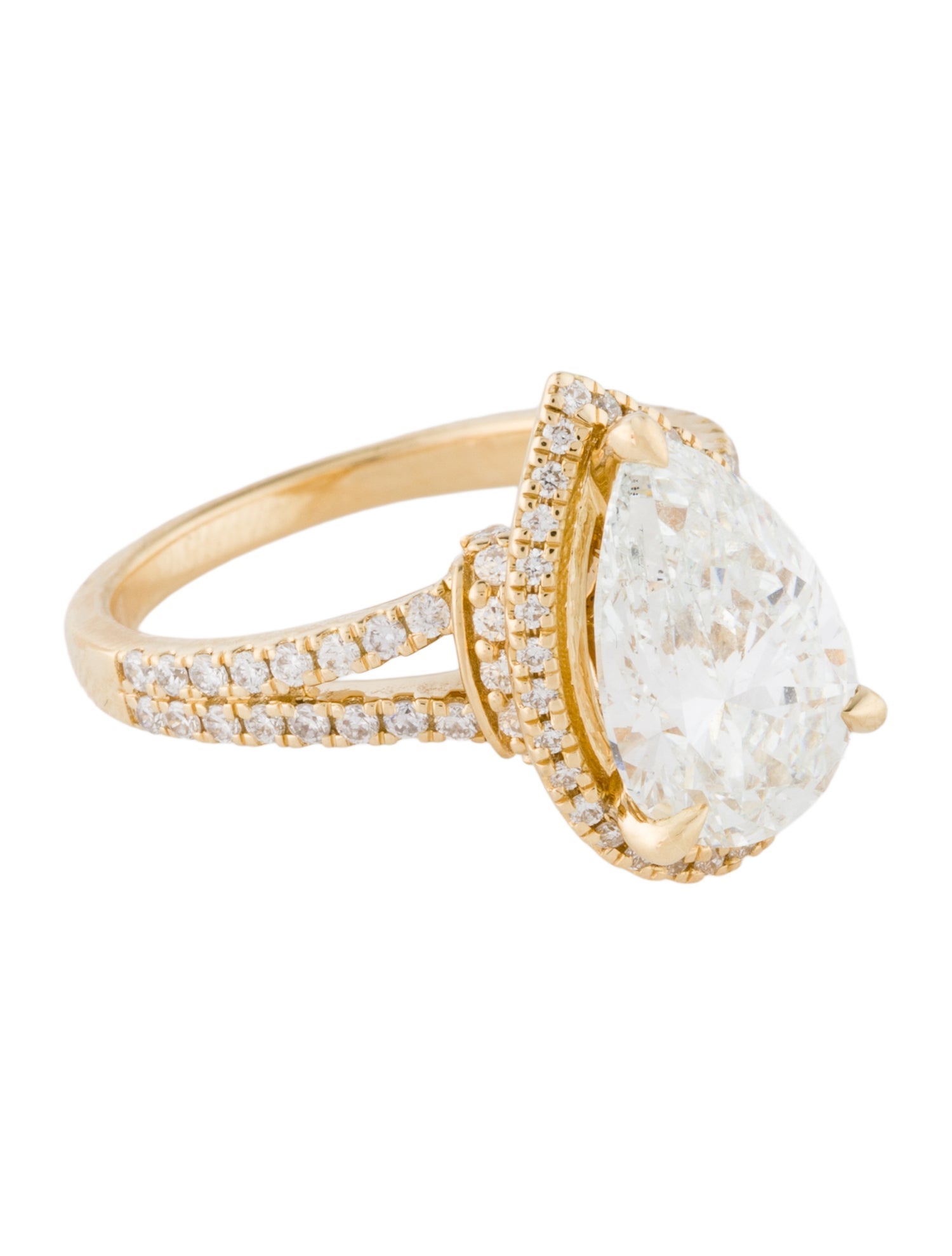 Badgley Mischka 3.40ct Lab-Grown Diamond Engagement Ring