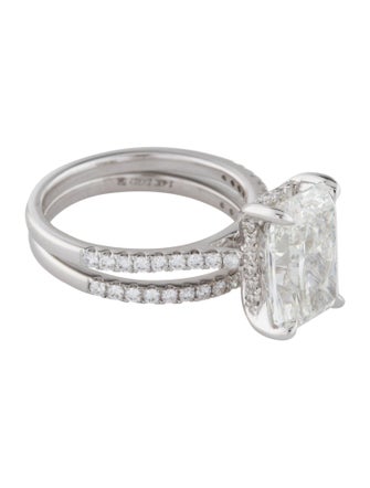 Badgley Mischka 5.02ct Lab-Grown Diamond Wedding Set