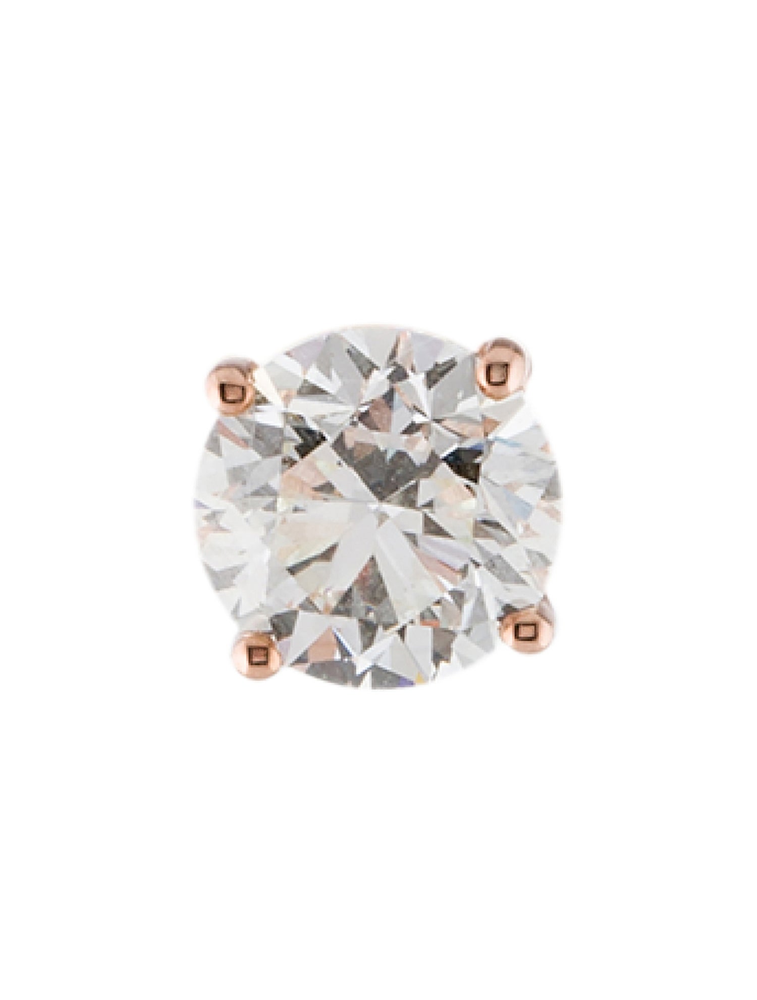 Badgley Mischka 14K 1.04ct Lab-Grown Diamond Single Stud Earring