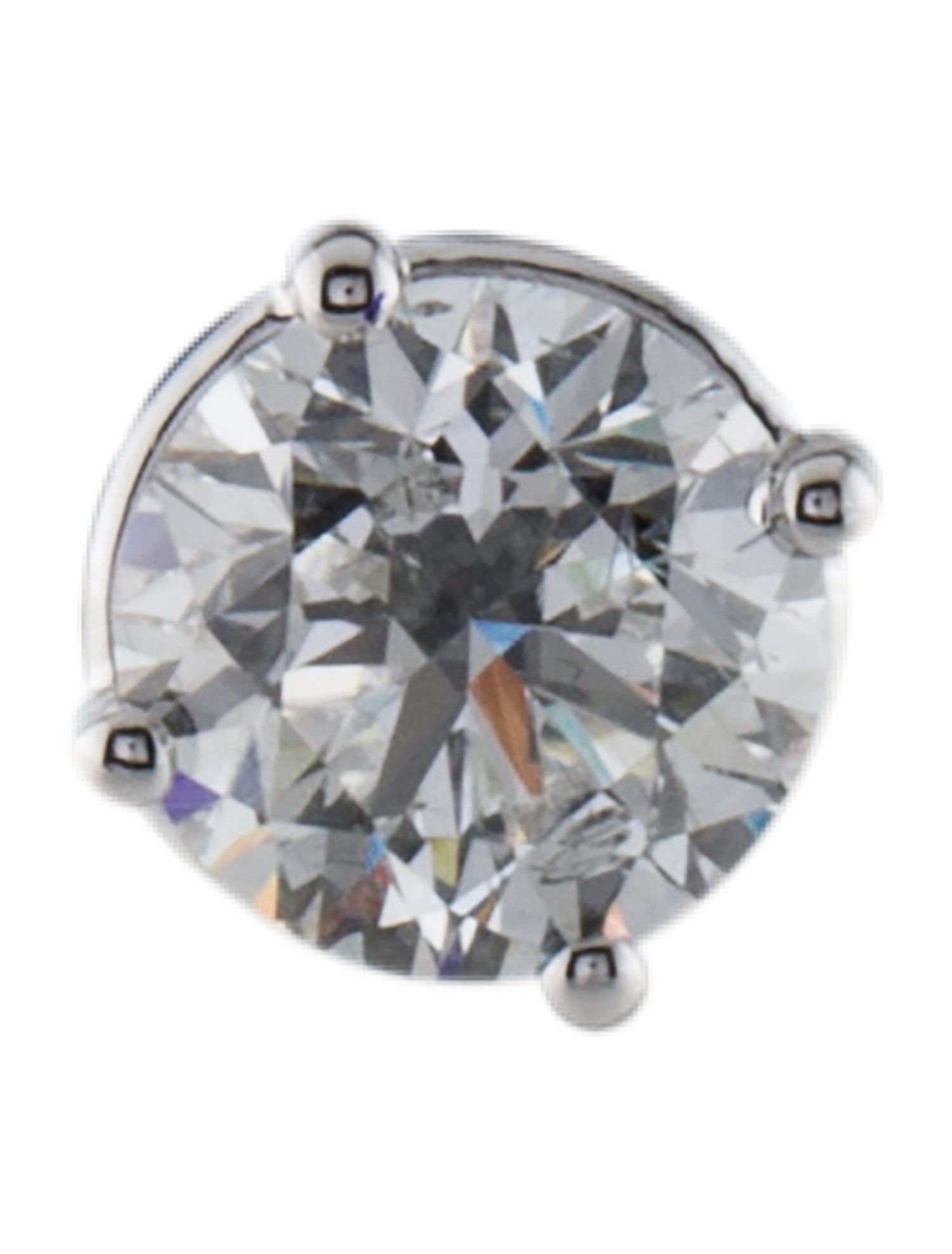 Badgley Mischka 14K Lab-Grown Diamond Single Stud Earring