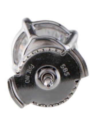 Badgley Mischka 14K Lab-Grown Diamond Single Stud Earring