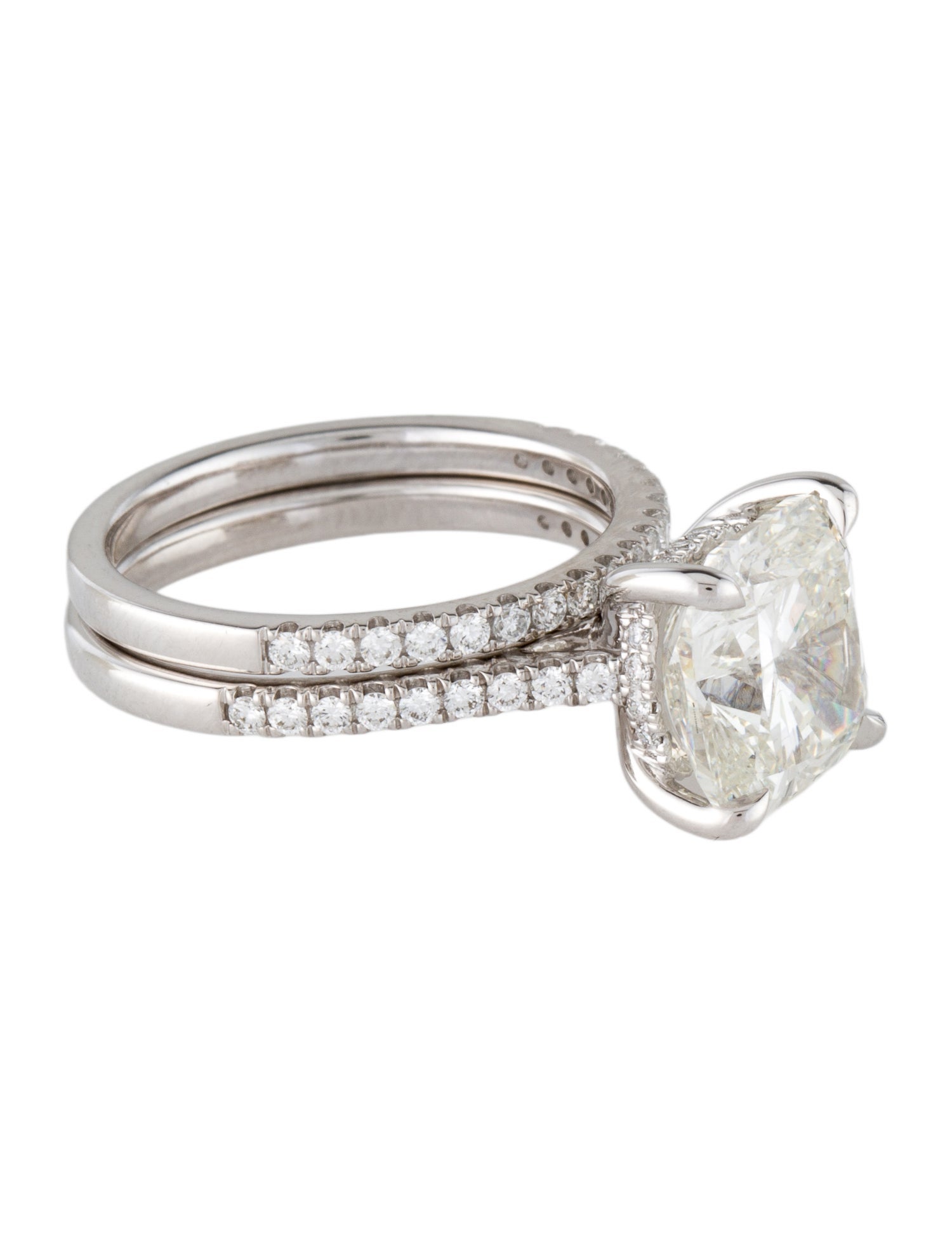 Badgley Mischka 5.01ct Lab-Grown Diamond Engagement Ring