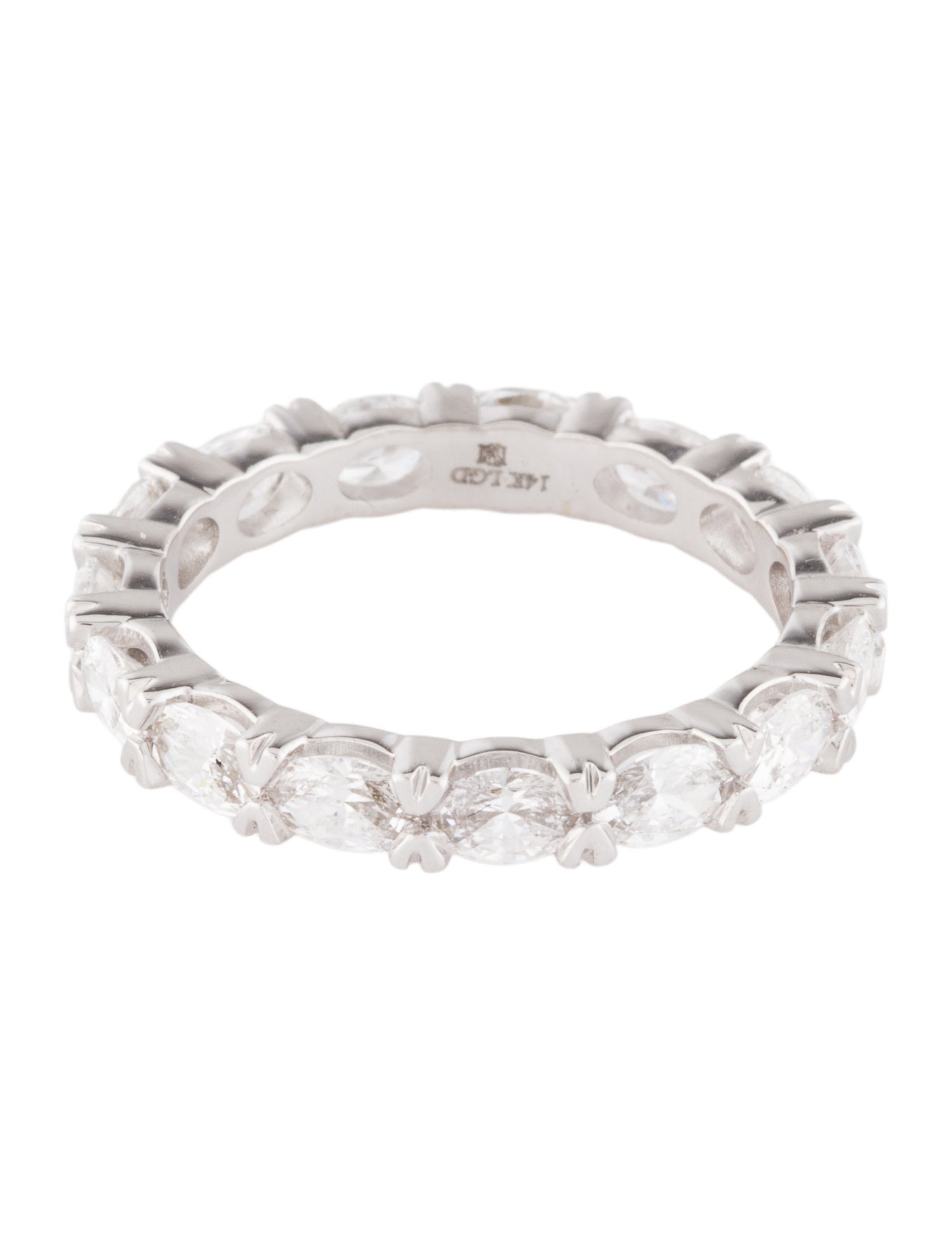 Badgley Mischka 14K 2.00ctw Lab-Grown Diamond Eternity Band
