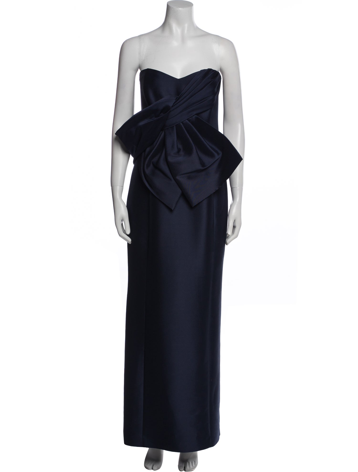 Badgley Mischka Strapless Long Dress