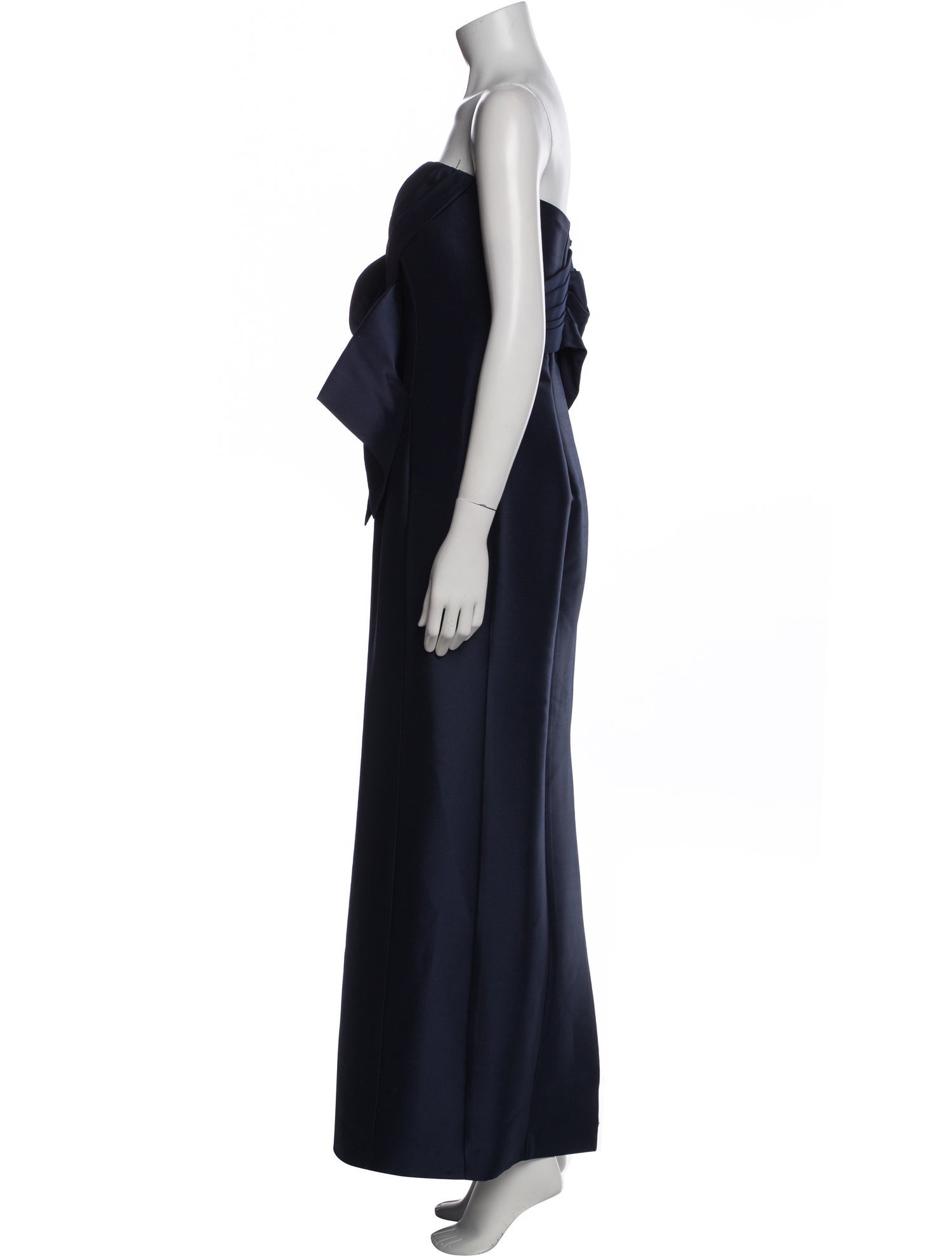 Badgley Mischka Strapless Long Dress