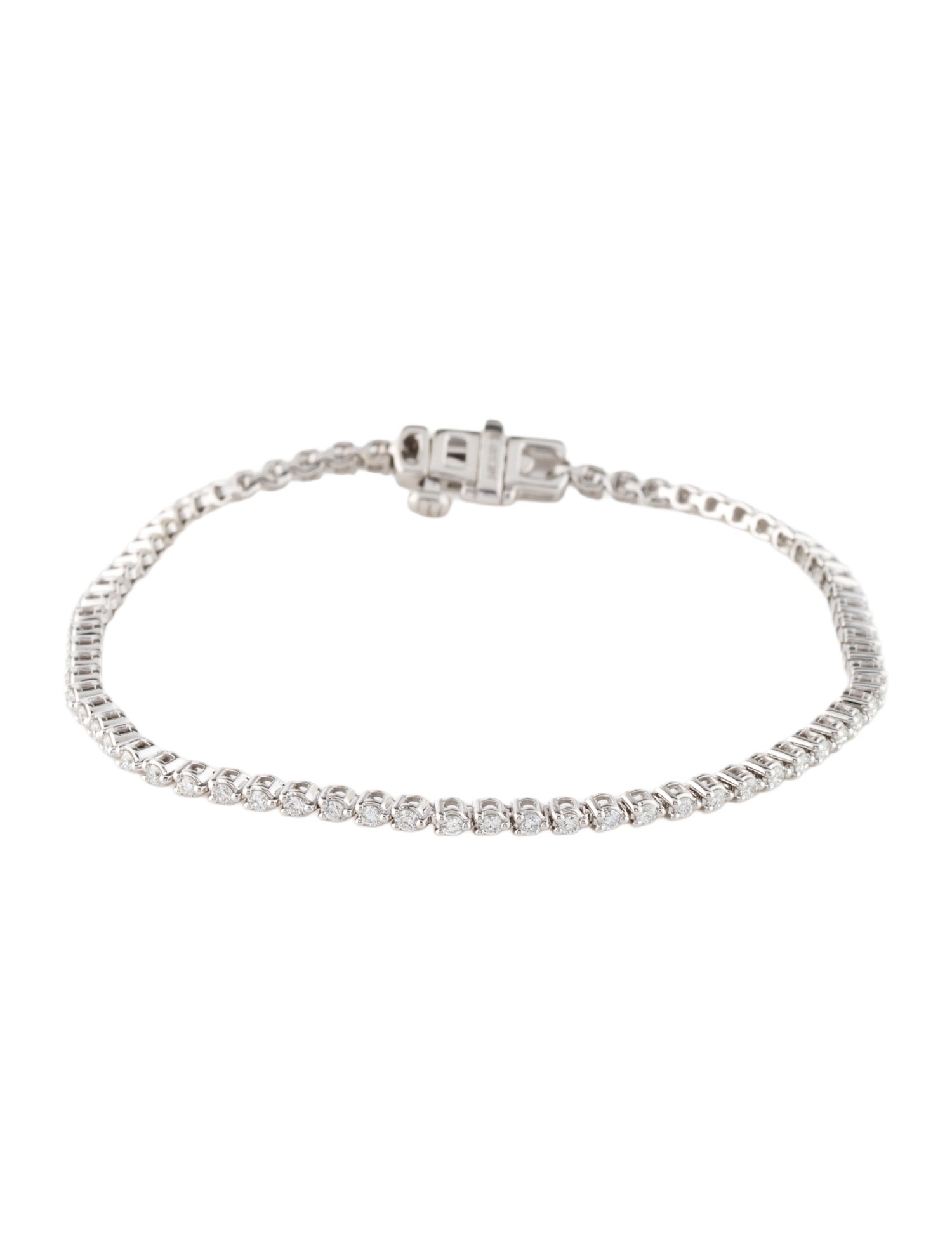Badgley Mischka 14K 1.00ctw Lab-Grown Diamond Tennis Bracelet
