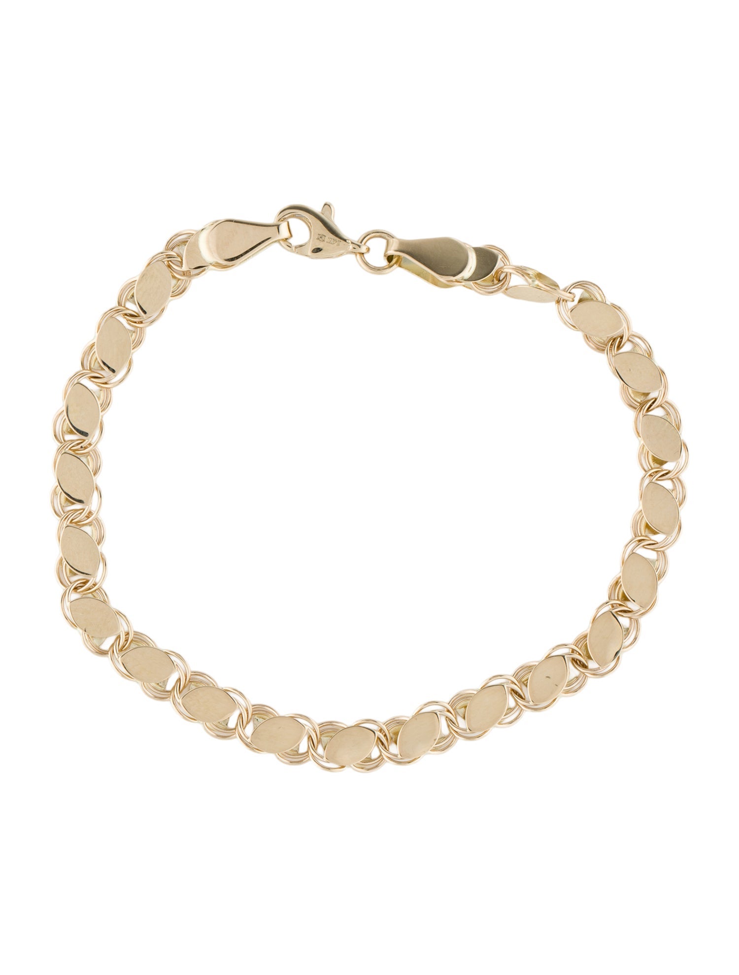Badgley Mischka 14K Link Bracelet