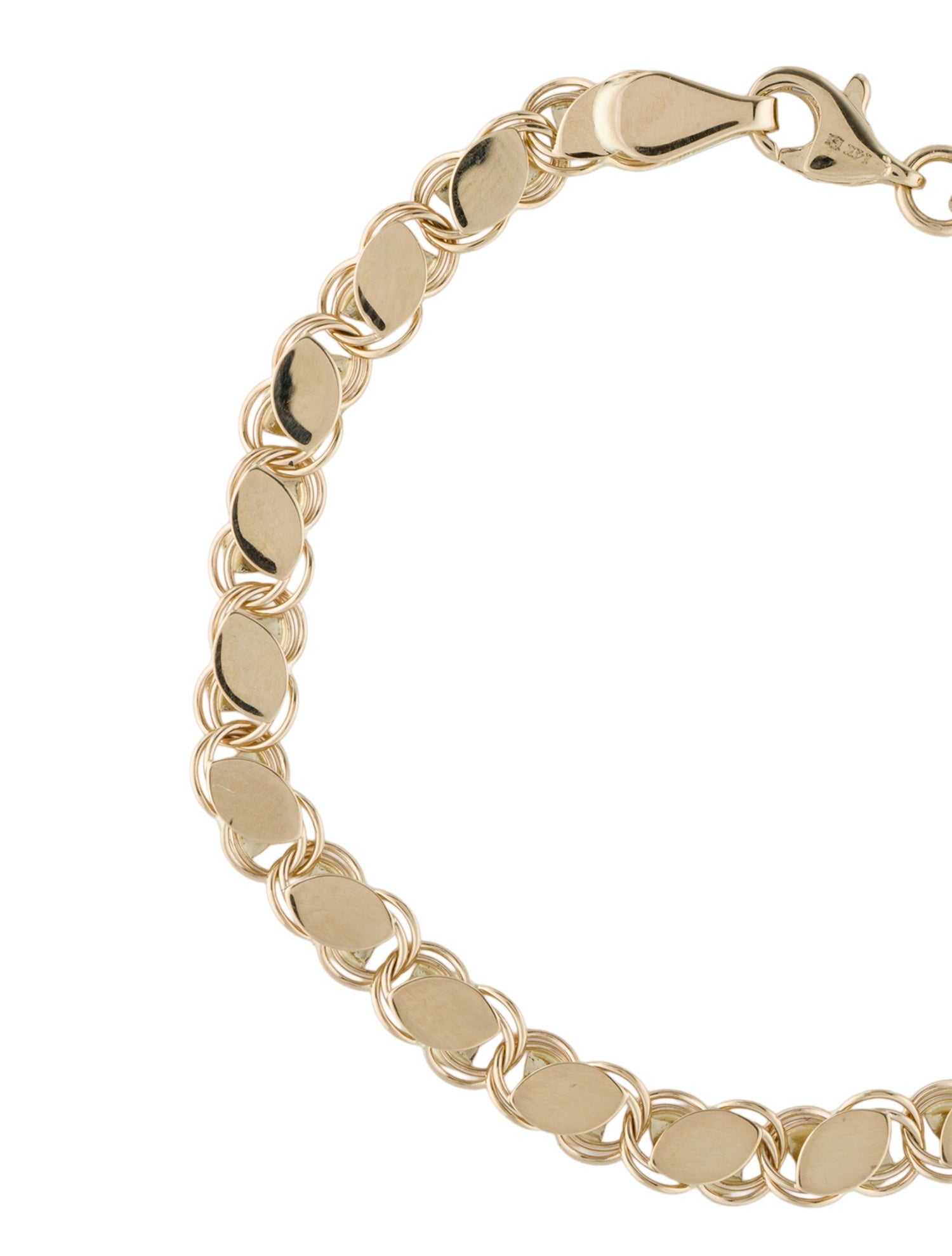 Badgley Mischka 14K Link Bracelet