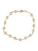 Badgley Mischka 14K Circle Link Bracelet