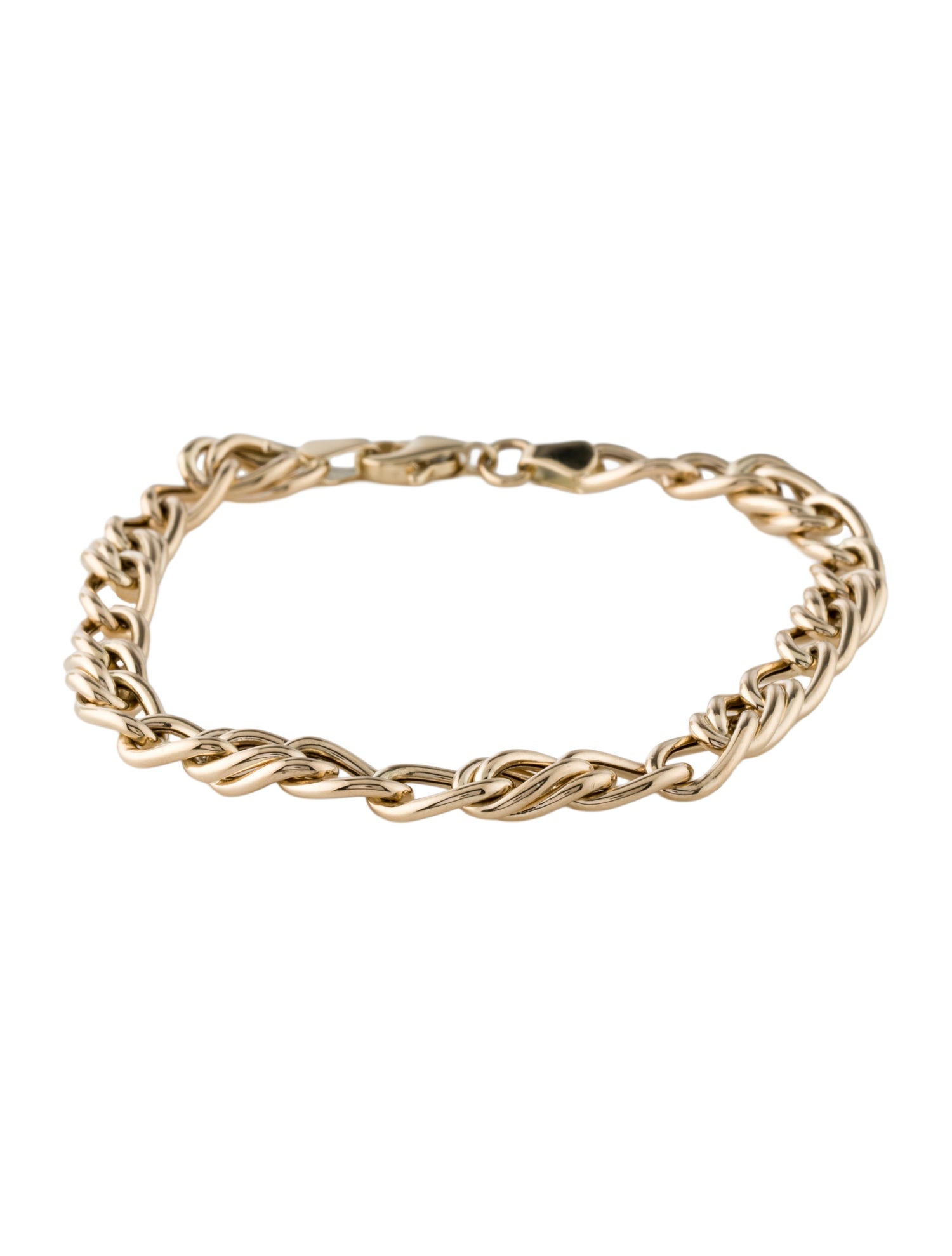 Badgley Mischka 14K Chain Link Bracelet