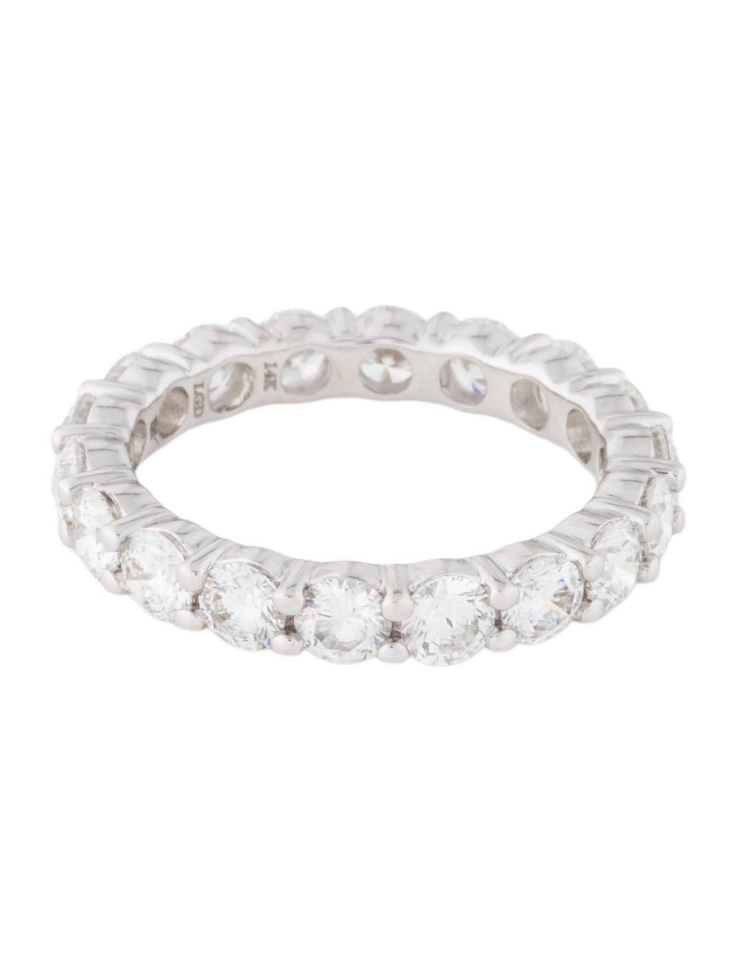 Badgley Mischka 14K 3.00ctw Lab-Grown Diamond Eternity Band