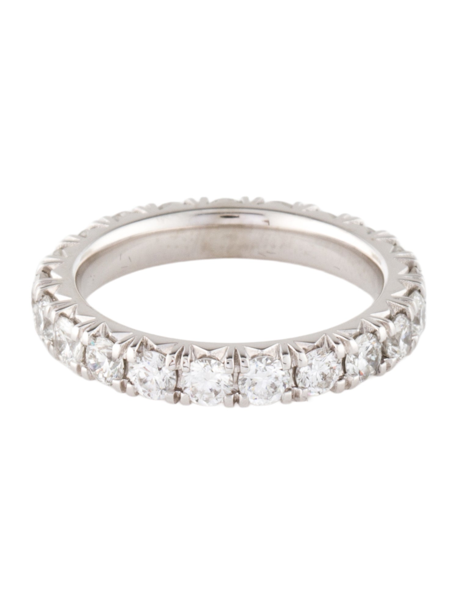 Badgley Mischka Platinum 2.00ctw Lab-Grown Diamond Eternity Band