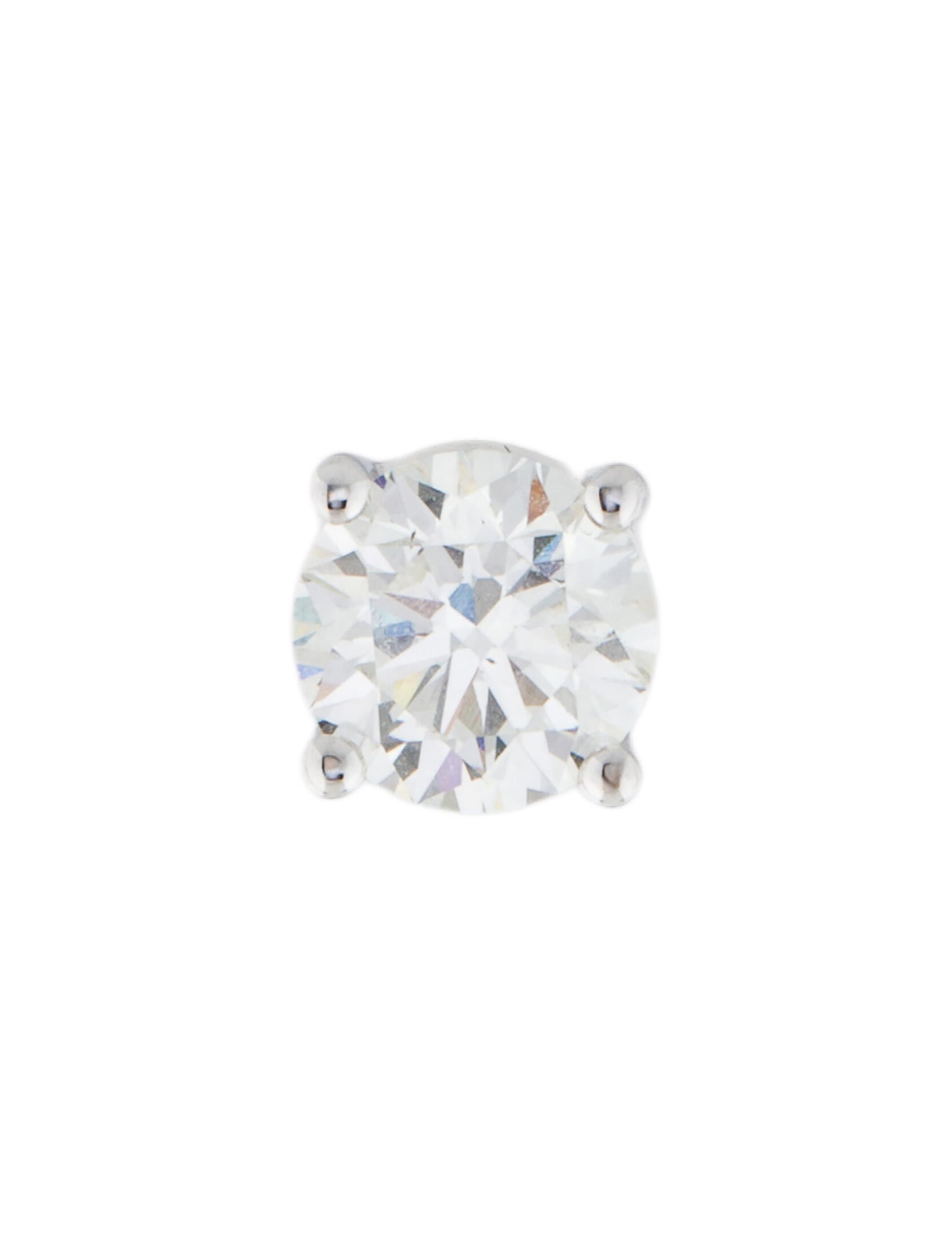 Badgley Mischka 14K 1.63ct Lab-Grown Diamond Single Stud Earring