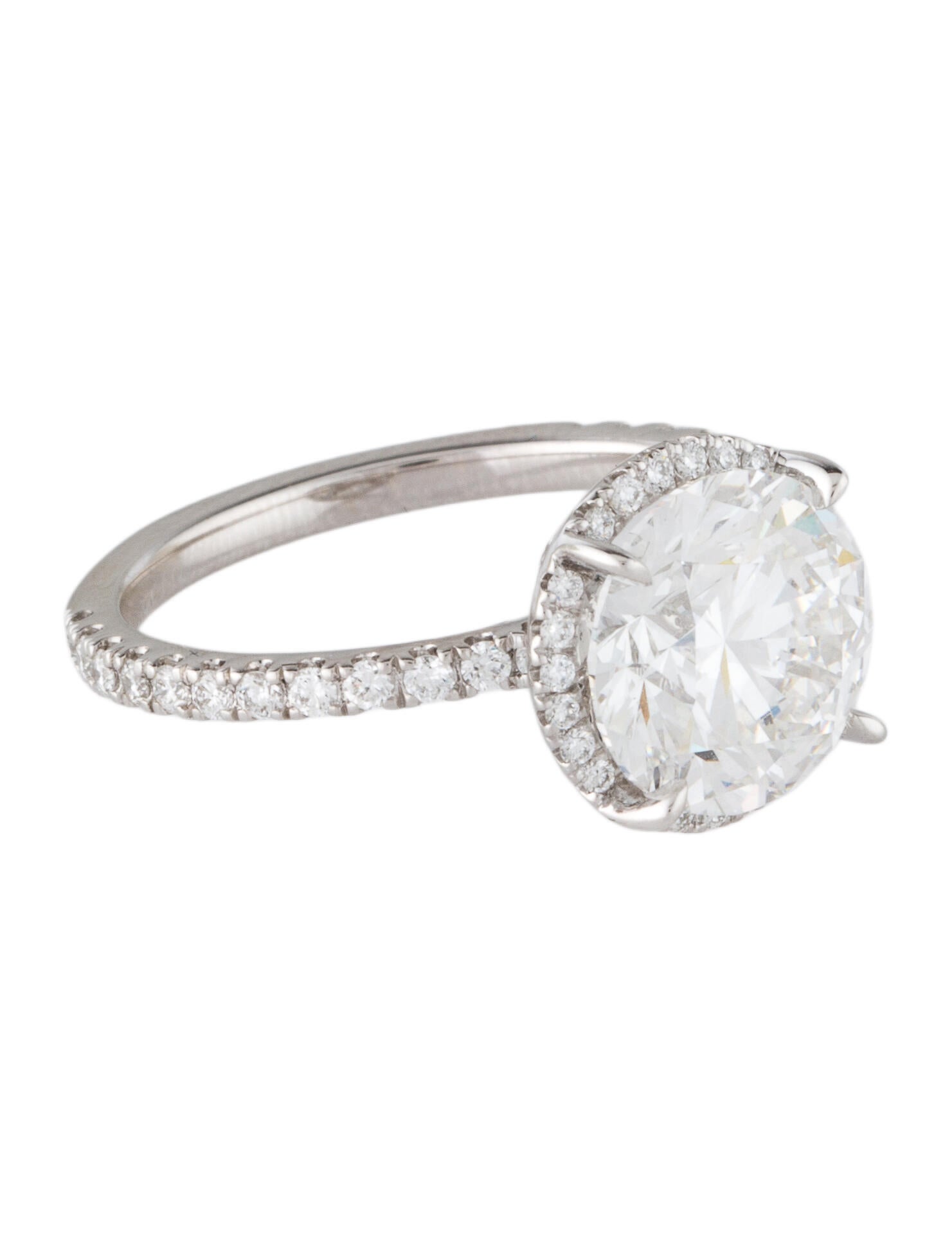 Badgley Mischka 3.56ct Lab-Grown Diamond Engagement Ring