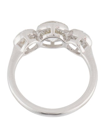 Badgley Mischka 3.02ctw Lab-Grown Diamond Three Stone Engagement Ring