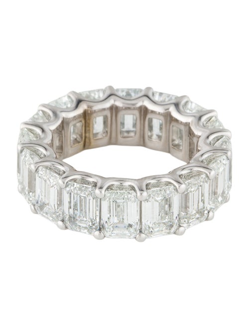 Badgley Mischka 14K 16.51ctw Lab-Grown Diamond Eternity Band