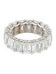Badgley Mischka 14K 16.51ctw Lab-Grown Diamond Eternity Band