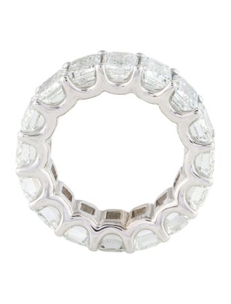 Badgley Mischka 14K 16.51ctw Lab-Grown Diamond Eternity Band