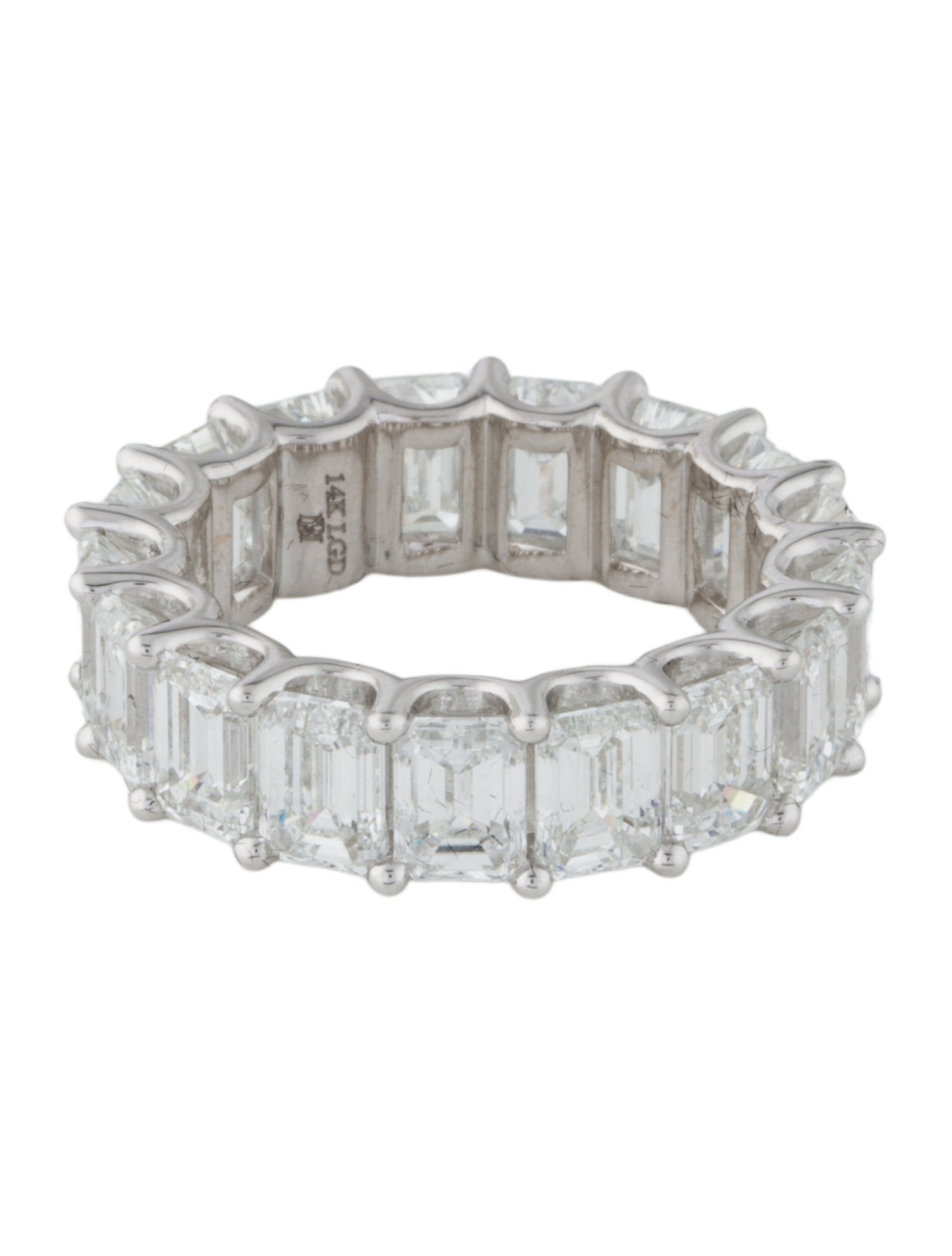 Badgley Mischka 14K 10.02ctw Lab-Grown Diamond Eternity Band