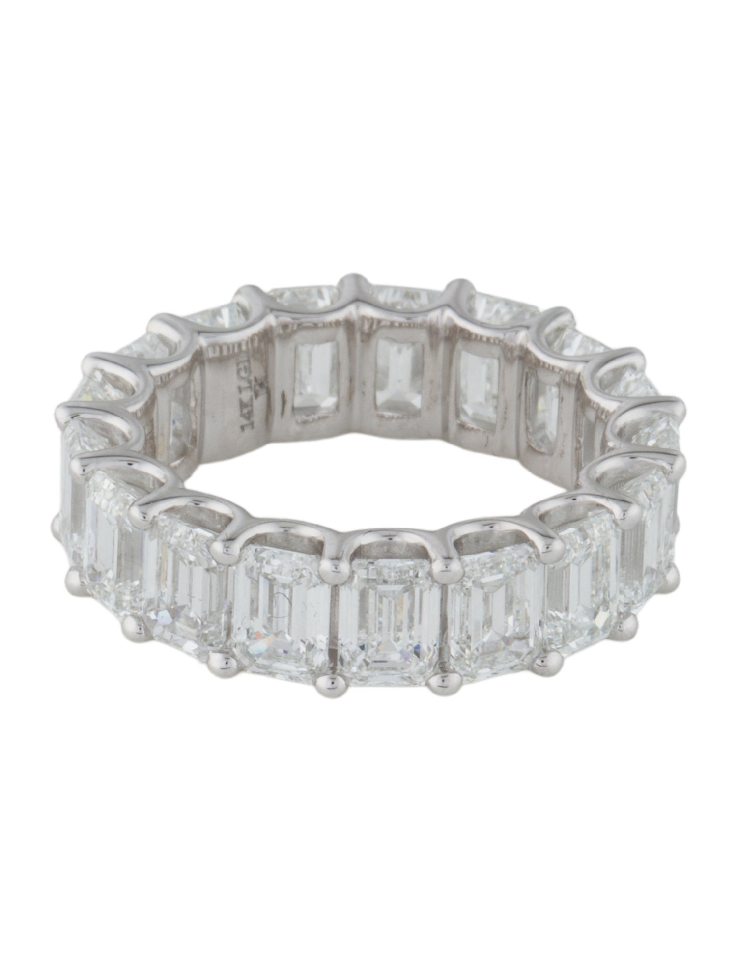 Badgley Mischka 14K 10.02ctw Lab-Grown Diamond Eternity Band