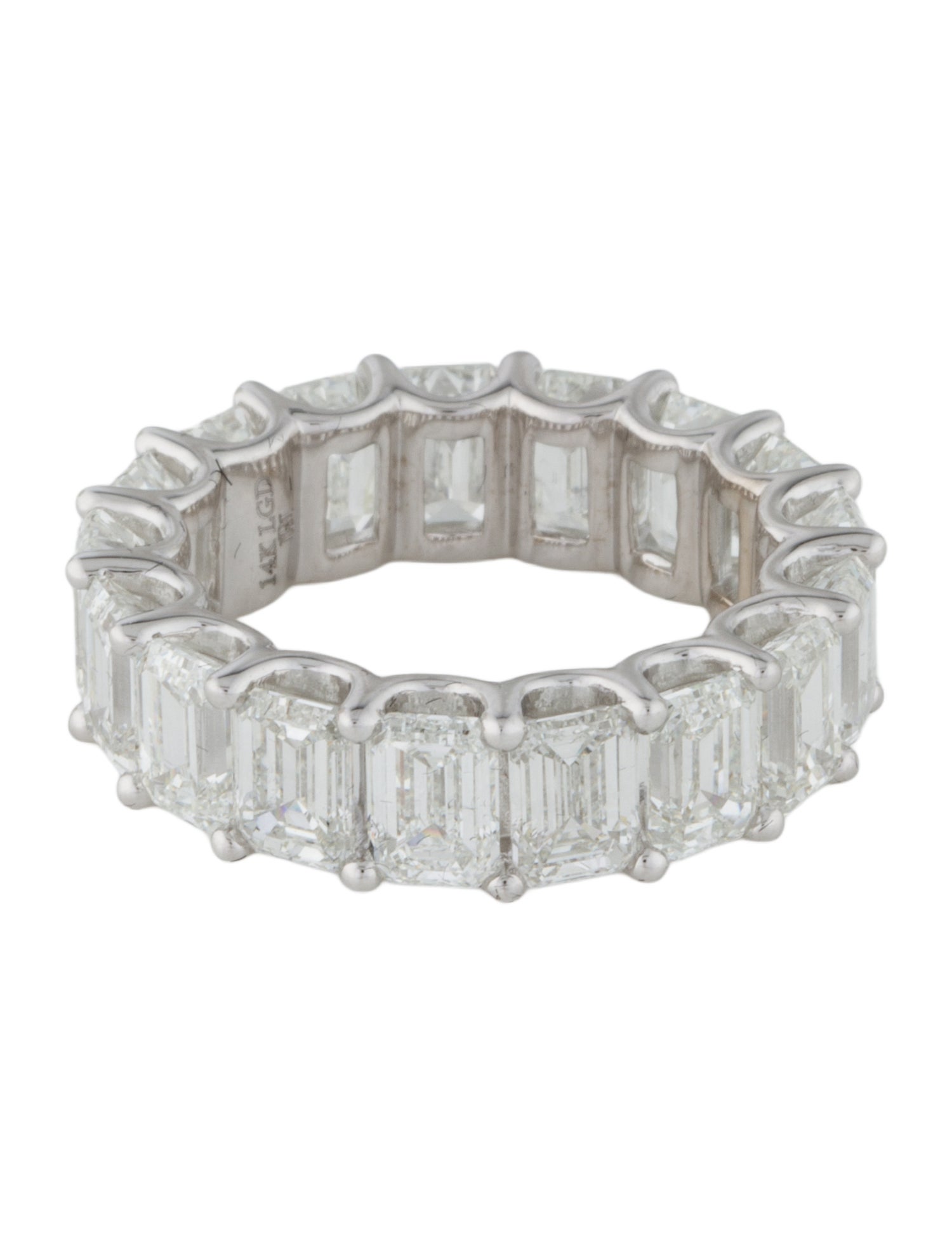 Badgley Mischka 14K 10.02ctw Lab-Grown Diamond Eternity Band