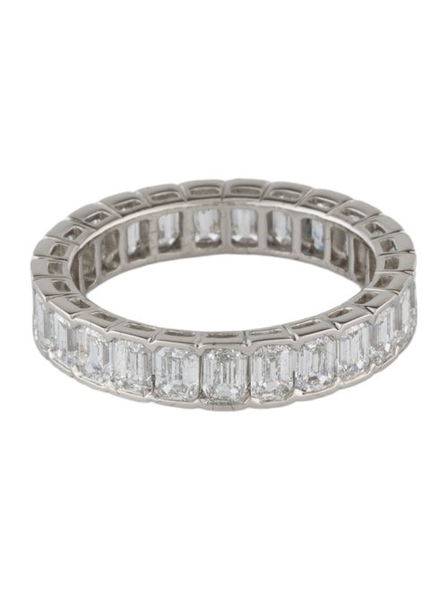Badgley Mischka Platinum 4.00ctw Lab-Grown Diamond Eternity Band
