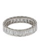 Badgley Mischka Platinum 4.00ctw Lab-Grown Diamond Eternity Band