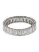 Badgley Mischka Platinum 4.00ctw Lab-Grown Diamond Eternity Band