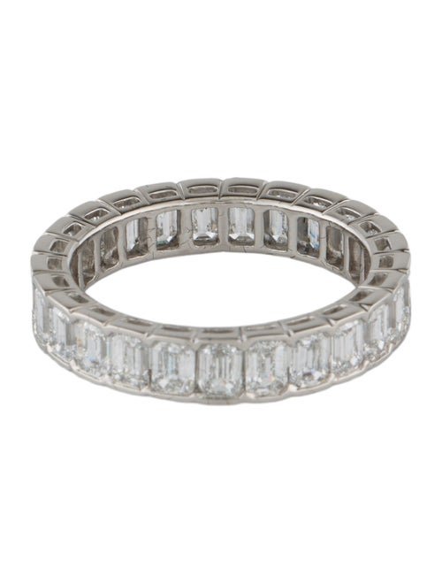 Badgley Mischka Platinum 4.00ctw Lab-Grown Diamond Eternity Band
