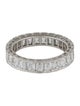 Badgley Mischka Platinum 4.00ctw Lab-Grown Diamond Eternity Band
