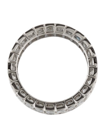 Badgley Mischka Platinum 4.00ctw Lab-Grown Diamond Eternity Band