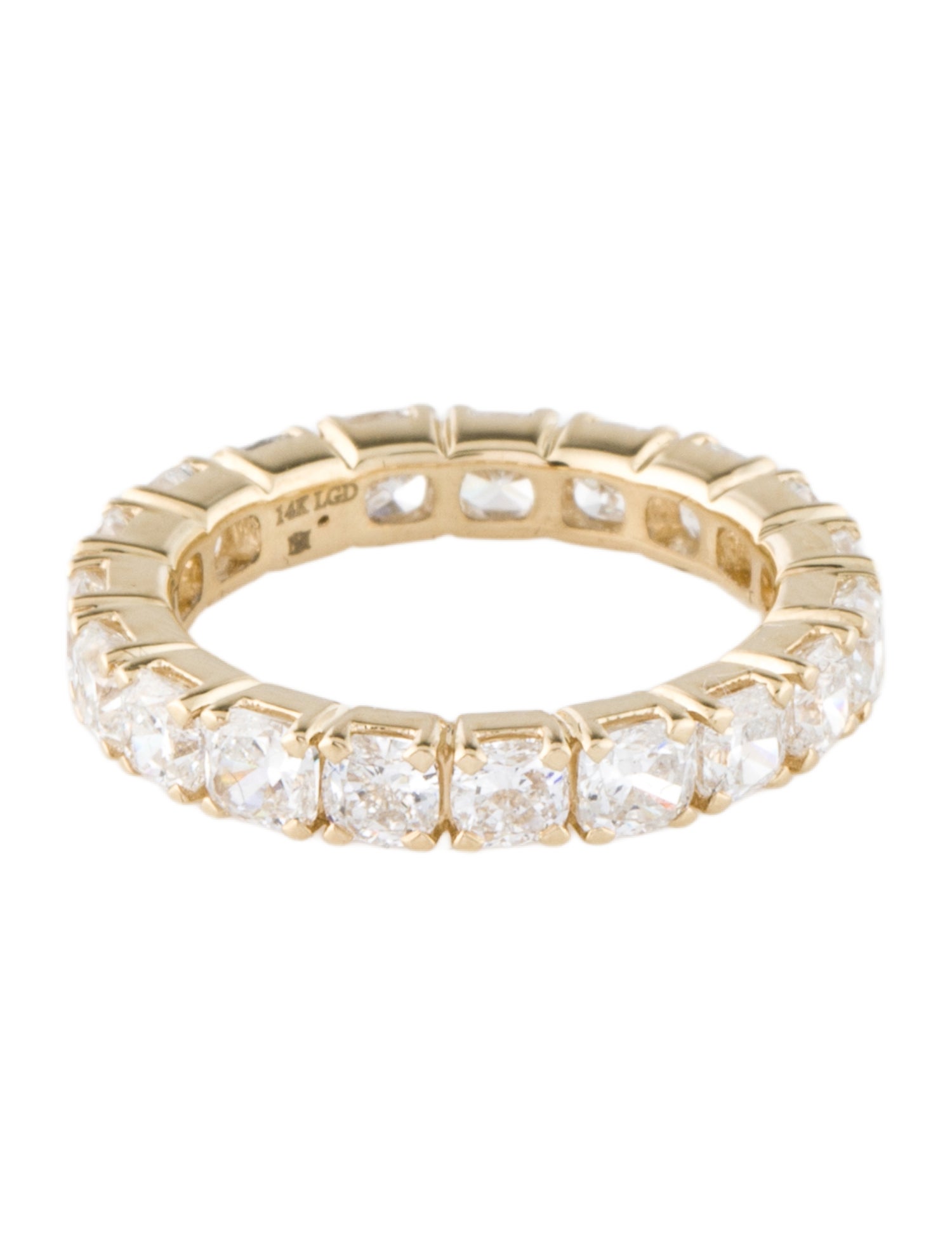 Badgley Mischka 14K 2.95ctw Lab-Grown Diamond Eternity Band