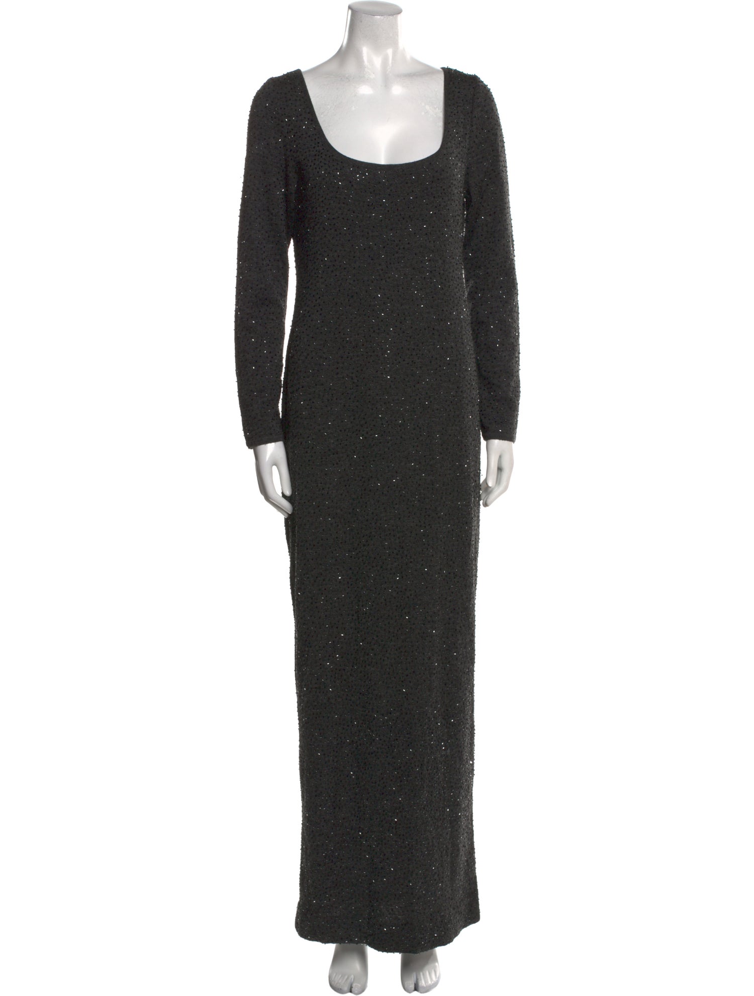 Badgley Mischka Nylon Long Dress