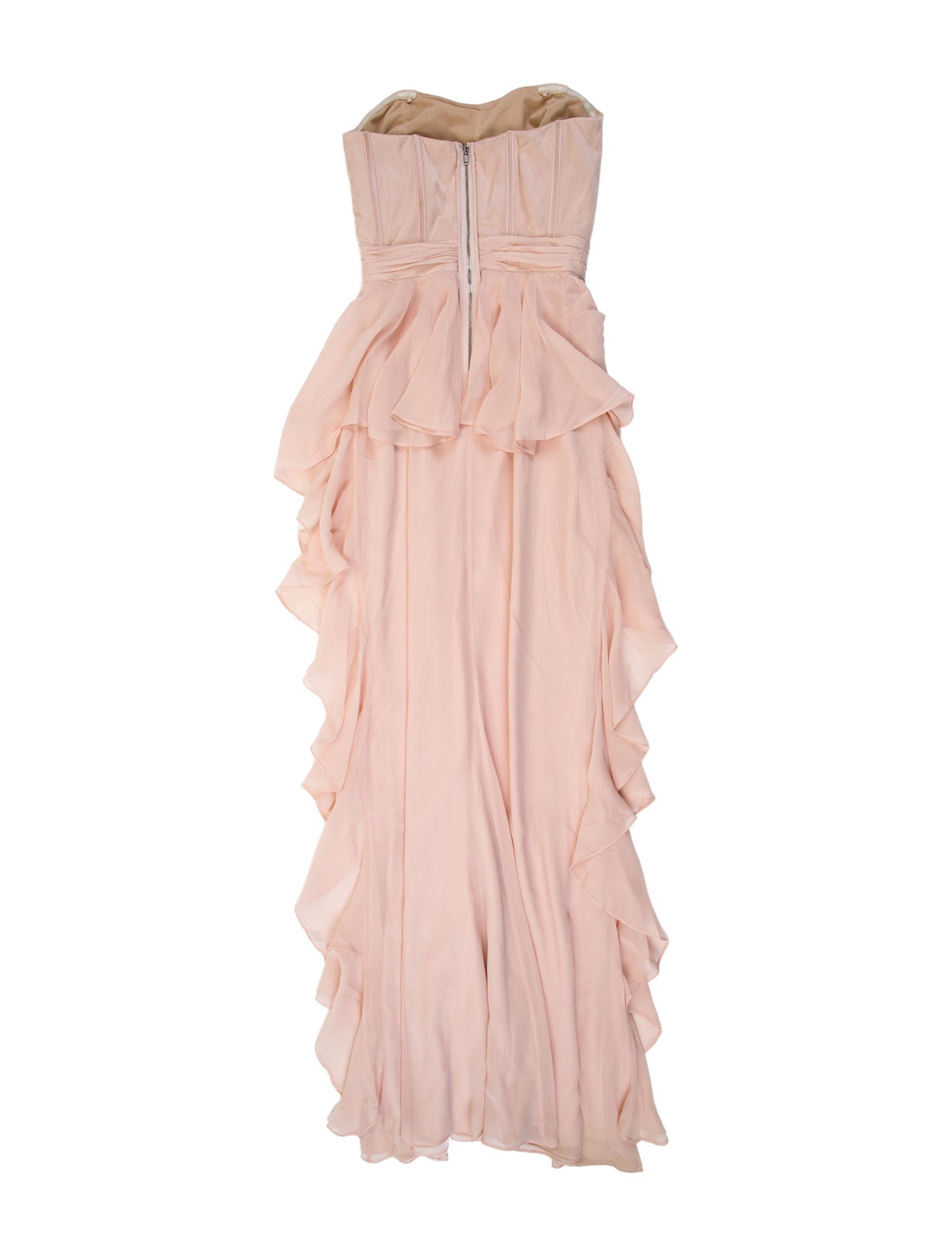 Badgley Mischka Silk Long Dress